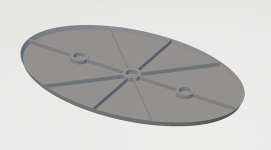 106x170 base w 8mm magnets