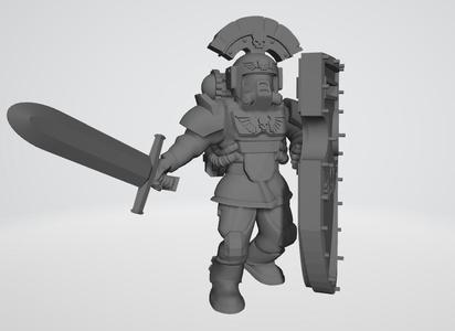 Hostile Environment Guardsmen - Praetor Crusader