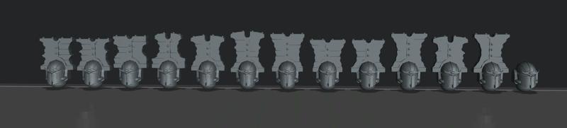 Egyptian Dust Gen 4 Sorcerer Helmets