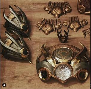 Morrigan Dragon Age Necklace and Headdress