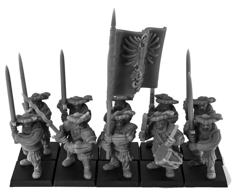 Regiment of Zweihander of the Empire