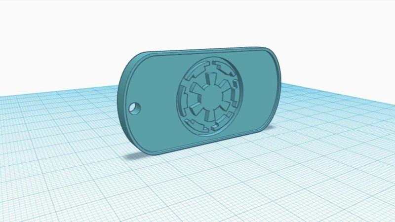 Imperial Dogtag / Keychain