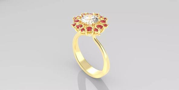 Diamond Engagement Ring 1ct Bridal Jewelry