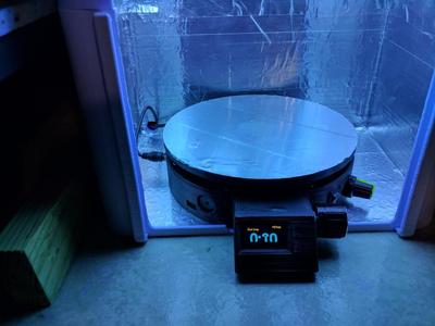 Oled Screen SLA Curing Turntable with settable Timer
