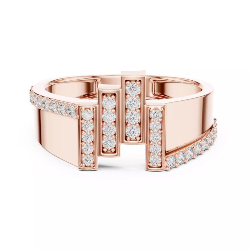 Diamond Band Ring 3dm stl renders animation videos details