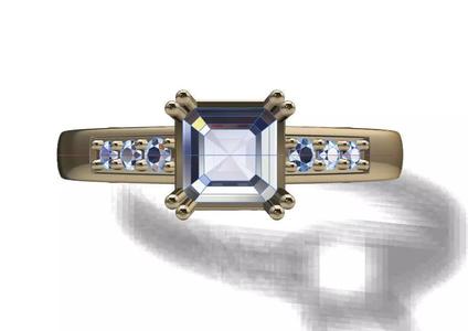 Ring solitare