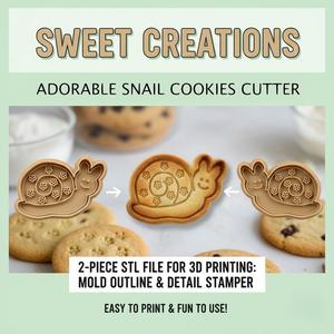 cookie cutter snail