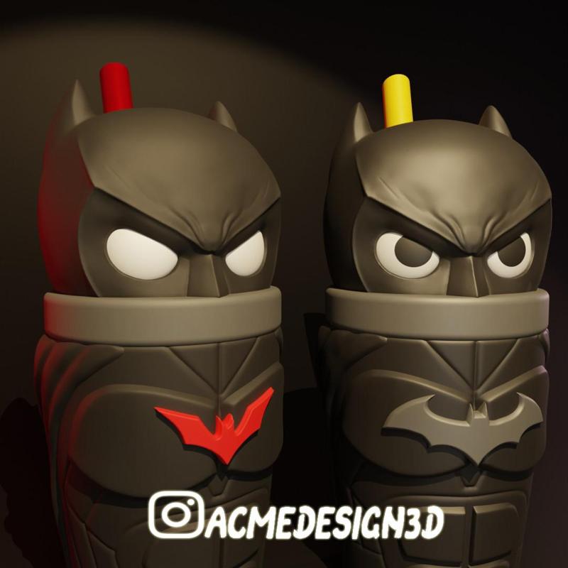 milkshake batman cup