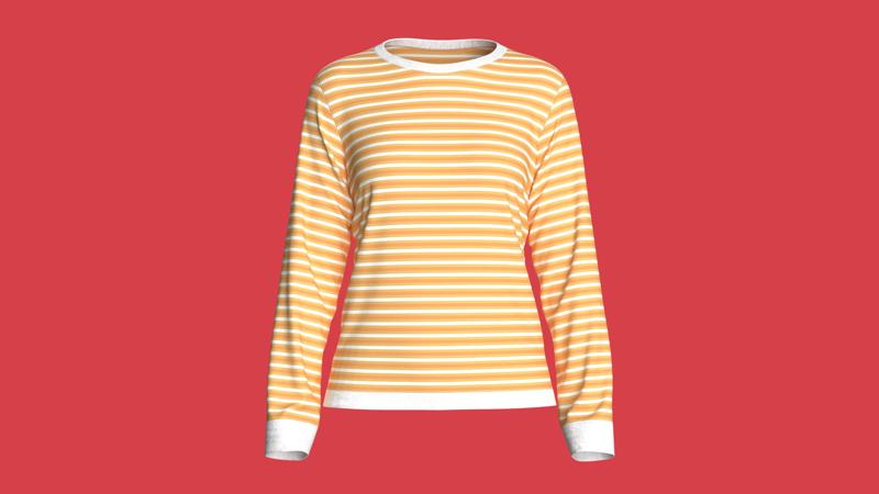 Girls Tops-Beach Sun Slogan   | Marvelous / Clo3d / obj / fbx