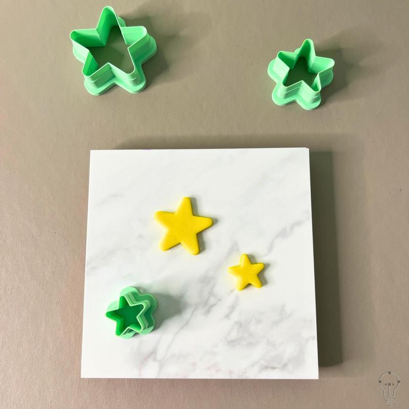 Star Polymer Clay Cutter