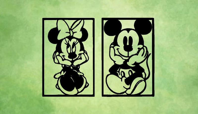 Mickey and Minnie
