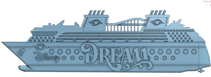 Disney Dream Door Magnet