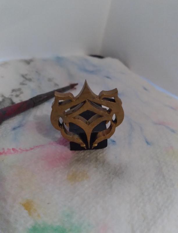 Warframe Mastery computer ornament