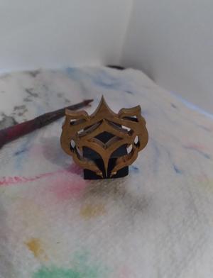 Warframe Mastery computer ornament