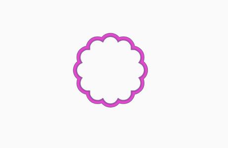 🌸 Flower Cookie Cutter Type 4, Elegant Baking