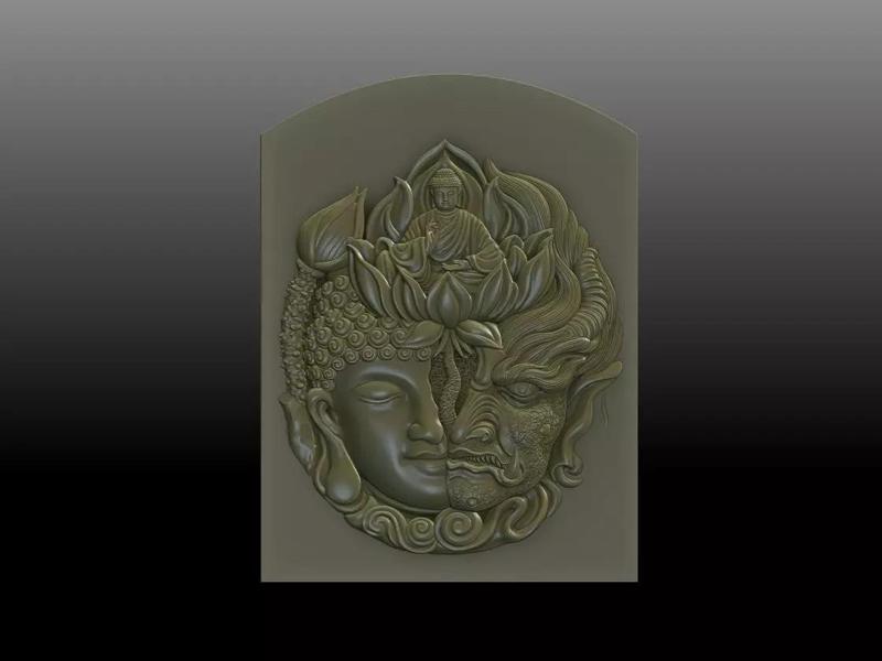 Buddha and Demon Relief