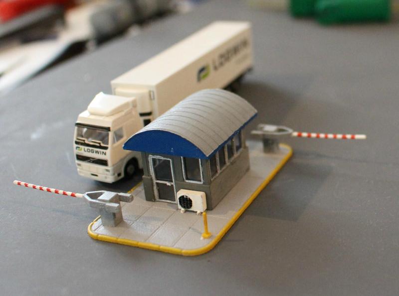 N Scale Guard House 2 (FDM print no supports)
