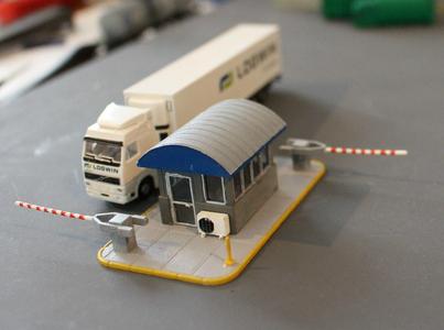 N Scale Guard House 2 (FDM print no supports)