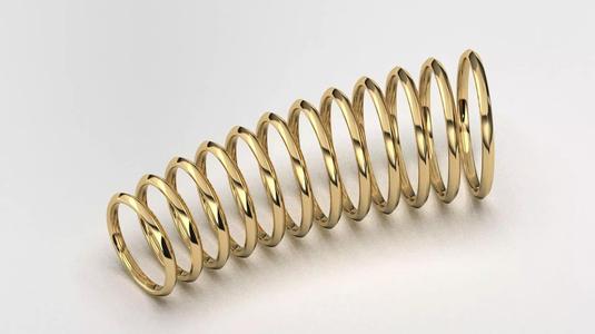 Band Ring for Men print model 3D R0139 W 2mm