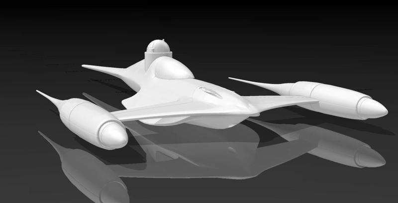 Naboo starship Star wars