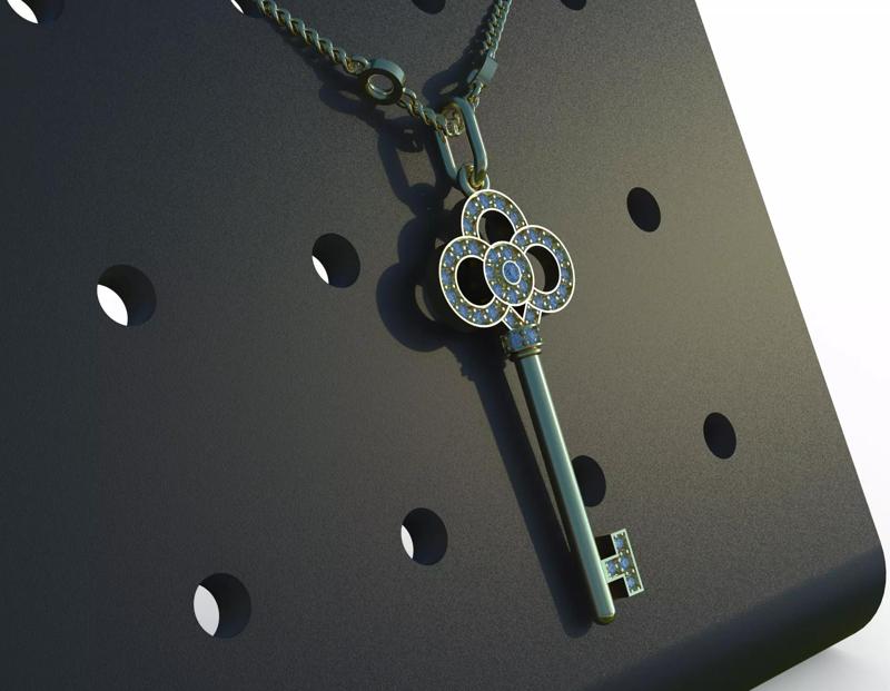 Tiffany Key pendant