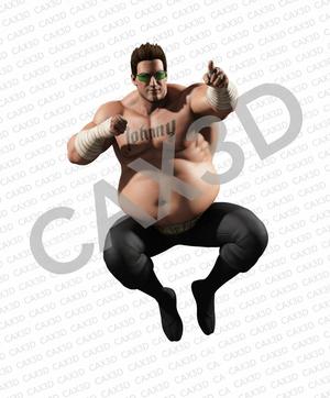 JOHNNY CAGE FAT VERSION 2-MORTAL KOMBAT - CAGE VERSION fat