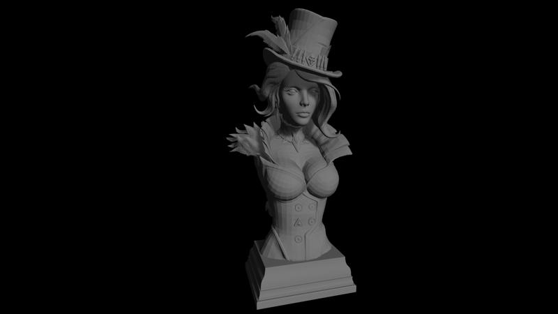 Borderlands 4 - Moxxi HD Bust