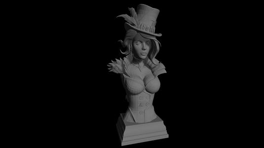 Borderlands 4 - Moxxi HD Bust
