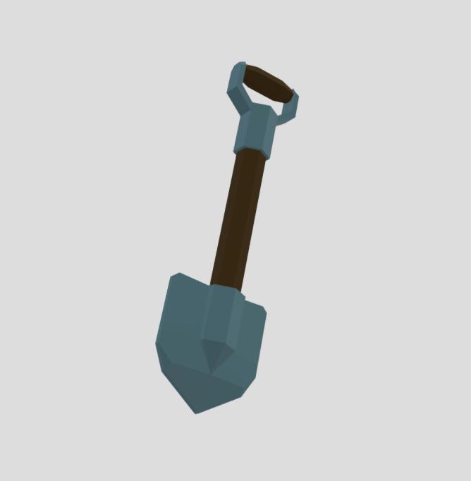 LowPoly Shovel