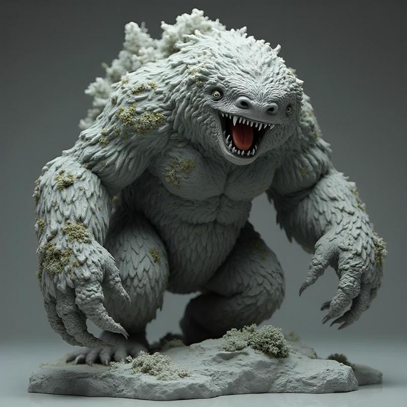 Furry Colossus Monster 28-32mm