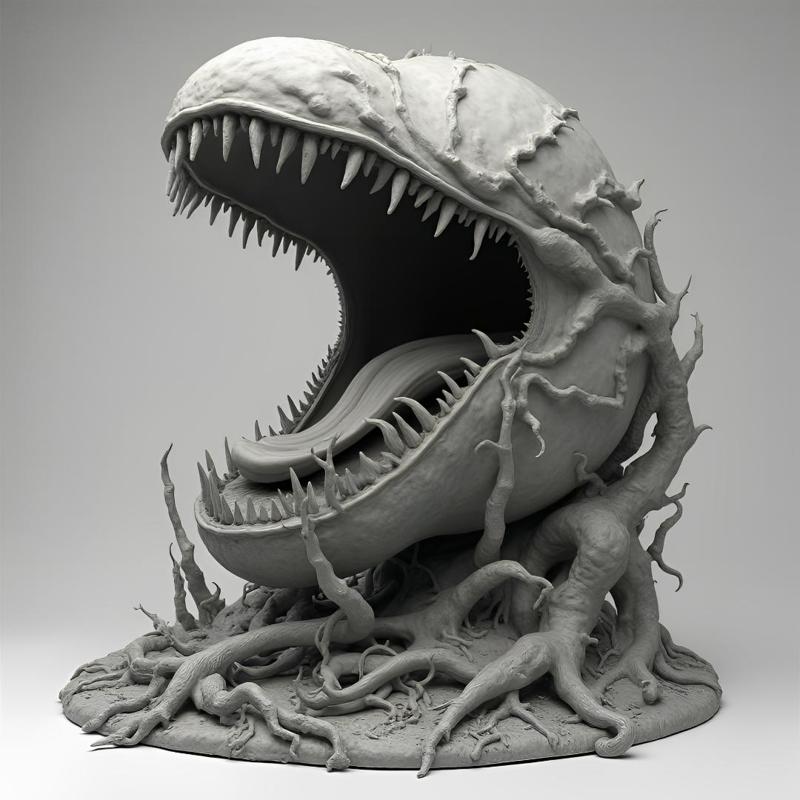 Gnarled Maw: 28-32mm Scale Fantasy Plant Monster