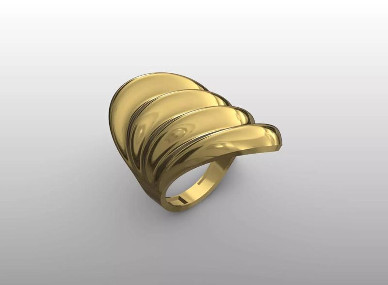 Aurelian Wave Ring