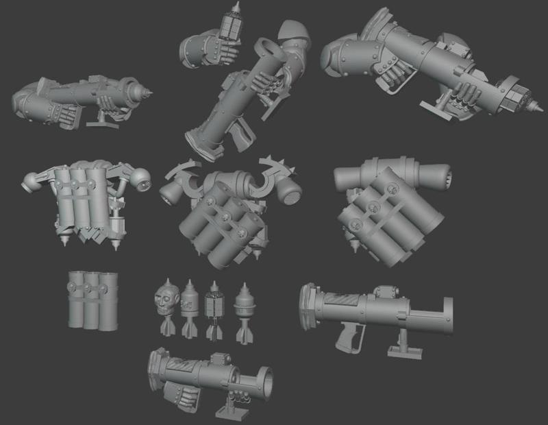 Septic Trencher Special weapons: PIAT grenade Launcher