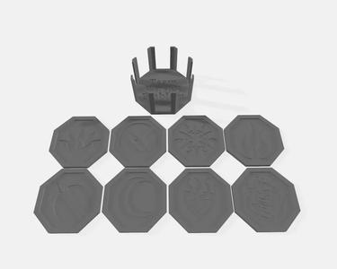 RWBY JNPR Coaster set