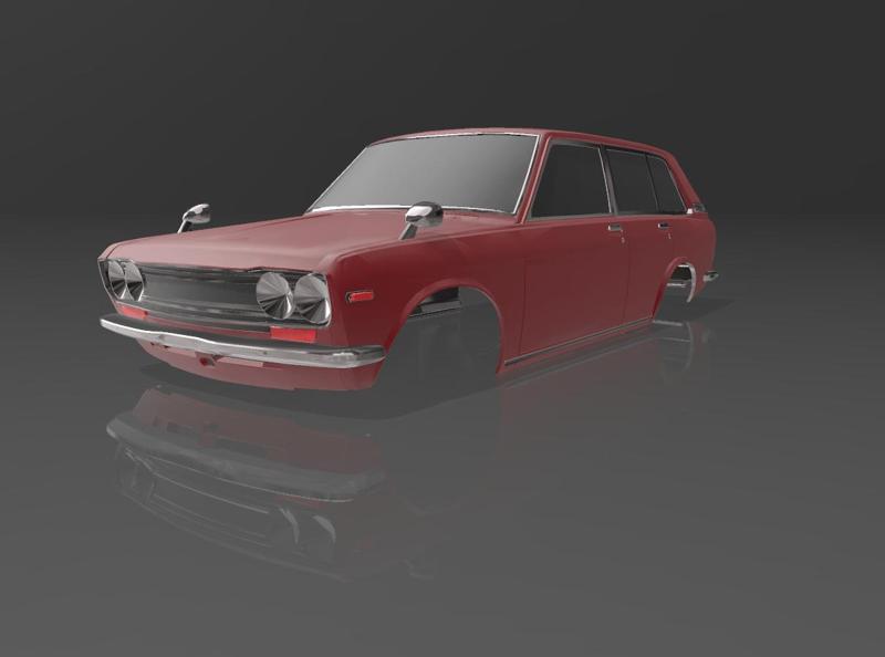 DATSUN 510 WAGON 4 DOOR 1:24 & 1:25 SCALE
