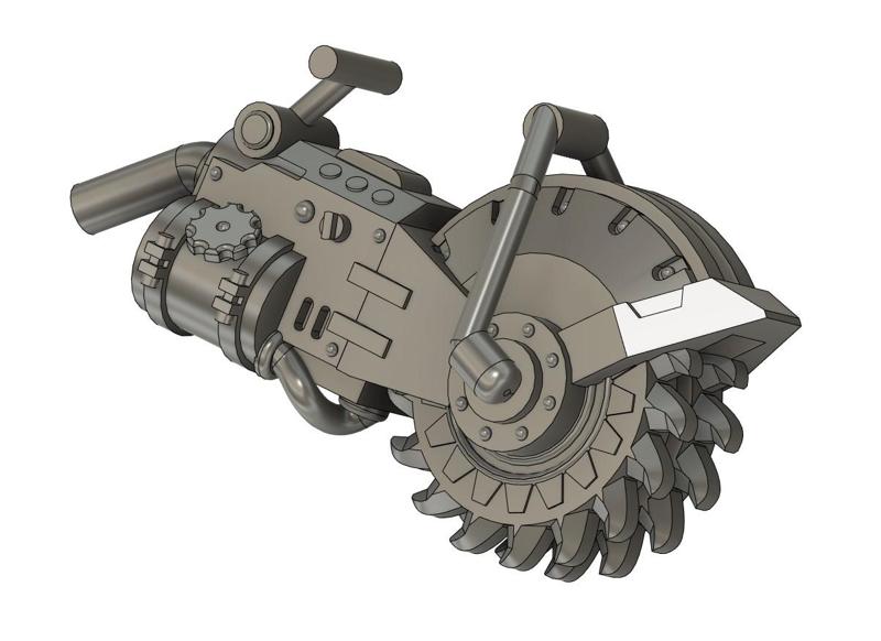 Acolyte Hybrid Heavy Rock Saw