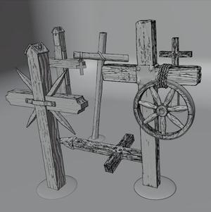 Big Scenic crosses for scatter terain
