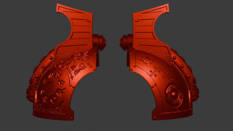 Thousand Sons Saturnine Pauldrons