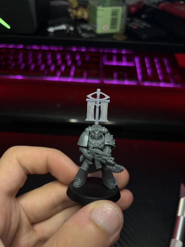 Soldiers of Horus back banners