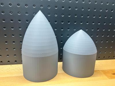 Bottle Rocket Nose Cones