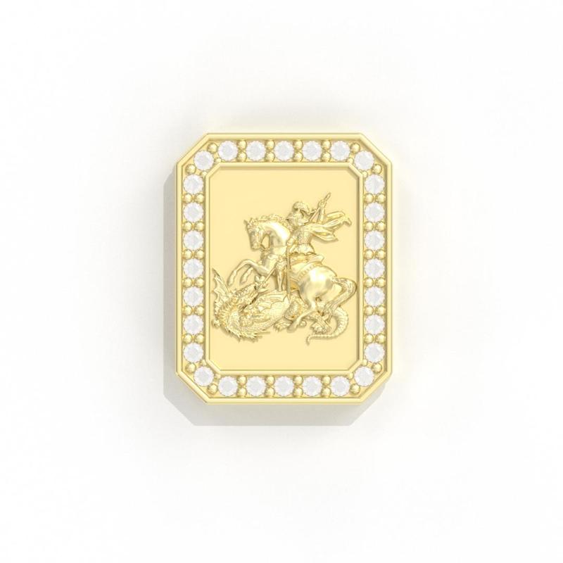 Scapulary Saint George - Escapulario Sao Jorge