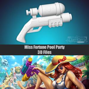 Miss Fortune Pool Party League of Legends STL file