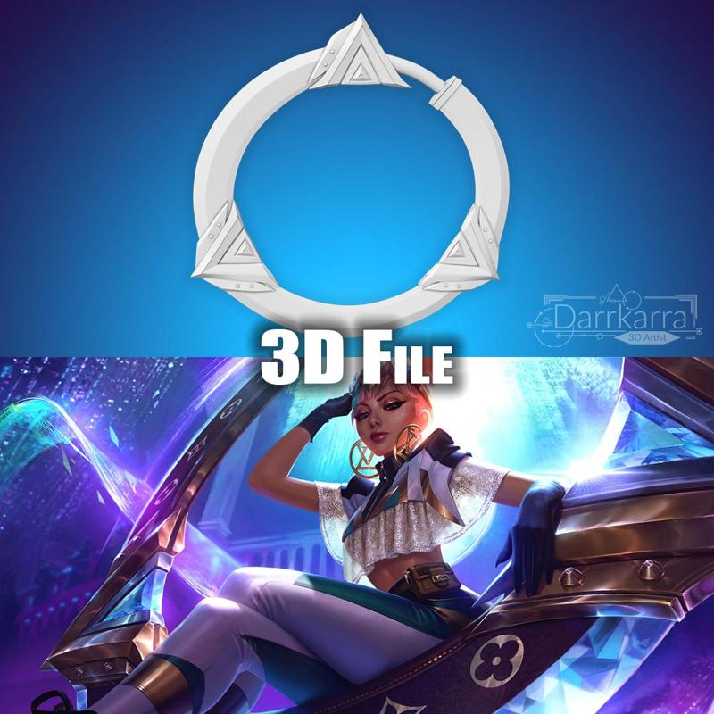 Qiyana Prestige True Damage League of Legends STL files