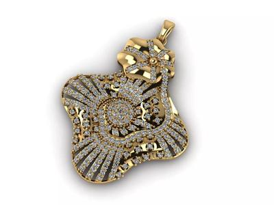 Women Pendant Ready STL 3DM Models Womens Necklace Lightweight