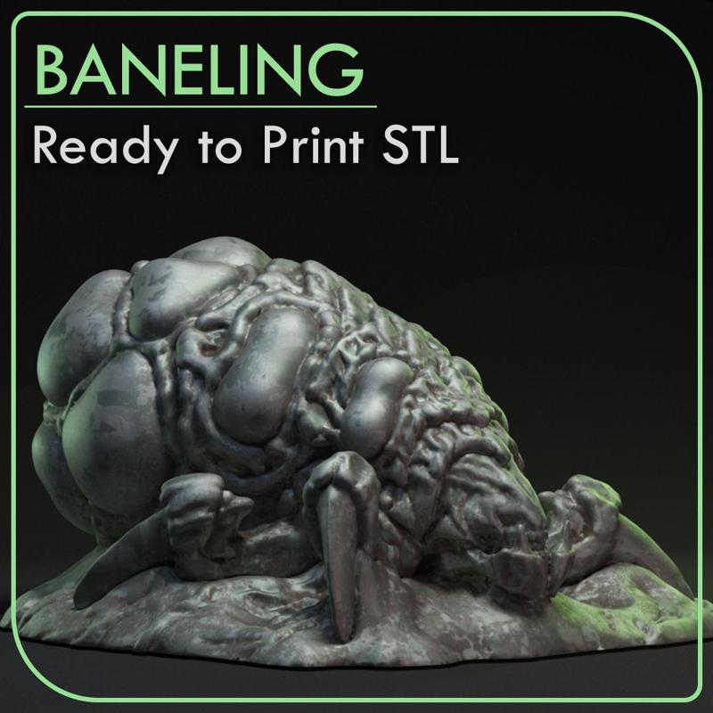 Baneling StarCraft Ready to print