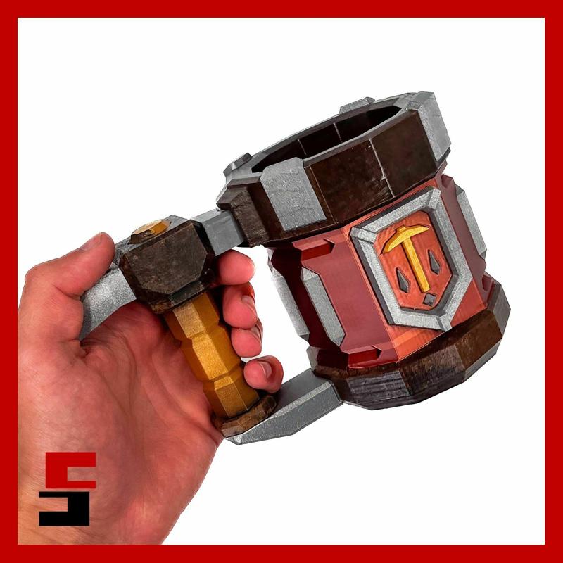 Dark Morkite Mug Deep Rock Galactic DPG