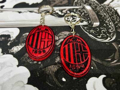 AC Milan Football Keychain NO-AMS and AMS