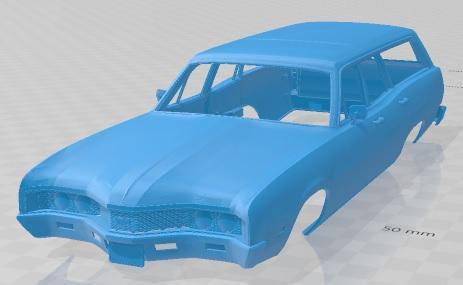 Mercury Montego MX Wagon 1970 Printable Body Car