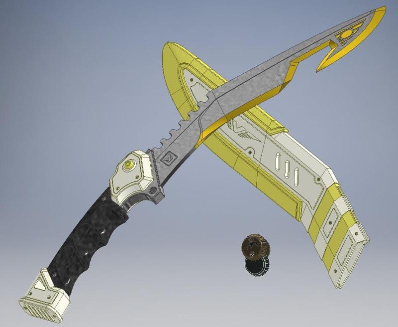 Apex Cold Steel Cosplay Prop