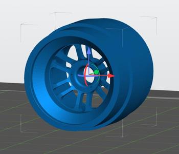 O.Z. rims Formula 1 Revell 1/24